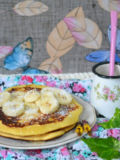 Una foto de Pancakes sin harinas🤓