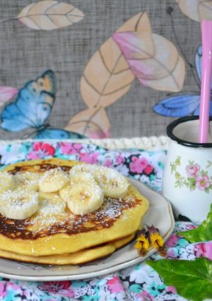 Una foto de Pancakes sin harinas🤓