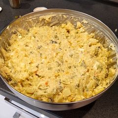 A picture of Potato salad.