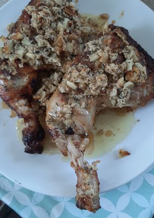 Foto resep Lemon Butter Roasted Chicken (Air fryer)