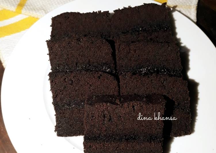 Brownies ketan hitam