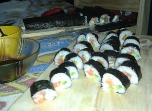 Una foto de Sushi