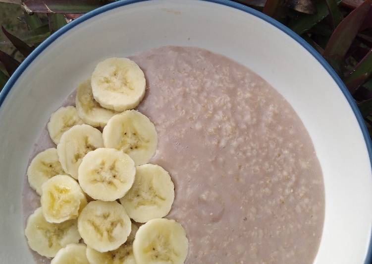 Resep Baru Choco Oatmeal Low-Fat Ala Warteg