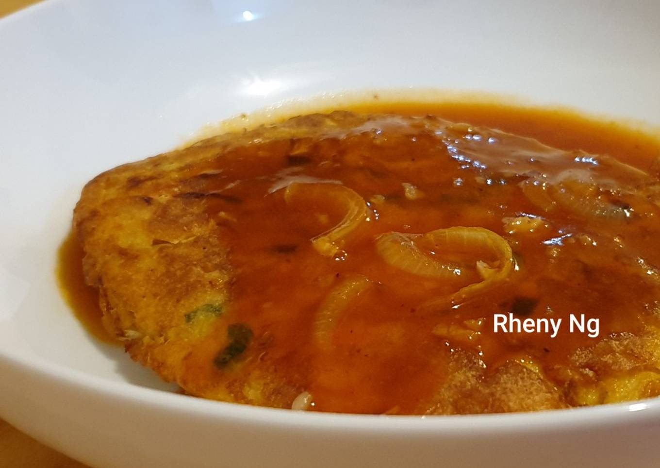 Healthy Fuyunghai - Oat & Tepung Beras (tanpa goreng di minyak)
