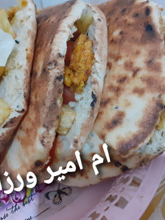 صورة لوصفة ميني مطلوع بحشوة الشاورما 😋😍