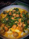 Italian Sausage with Gnocchi and Spinach