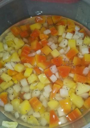 Foto resep Es Buah Jadul | Setup Buah | Fruit Cocktail