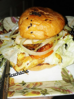 Foto resep Burger Ayam Teriyaki Super Komplit