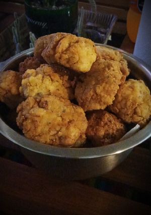 Una foto de Croquetas de arroz 🍚