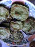 Setas Portobello rellenas de queso
