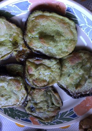 Una foto de Setas Portobello rellenas de queso