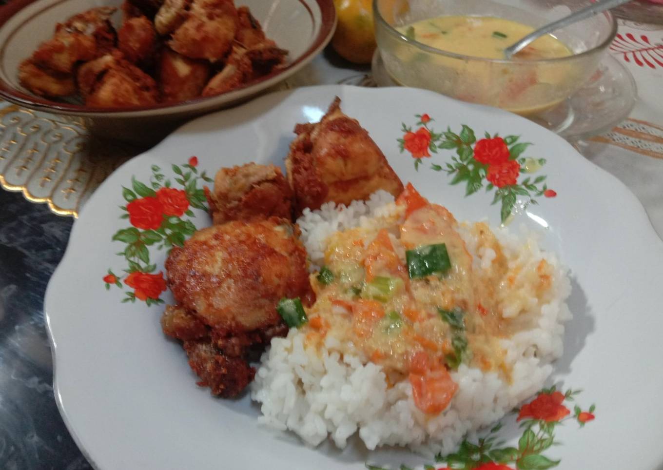 Ayam Goreng Sambal Santan