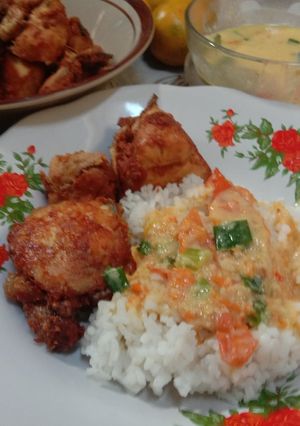 Foto resep Ayam Goreng Sambal Santan