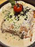 Lasanha gratinada