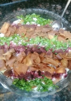 صورة لوصفة فته الباذنجان