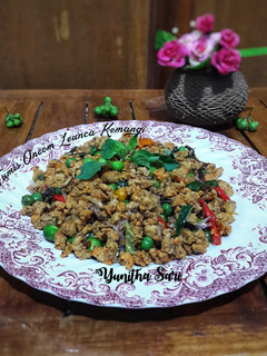 Foto resep Tumis Oncom Leunca Kemangi