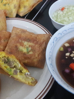 Foto resep Martabak Telur Sederhana+Cuka (very easy but very tasty)
