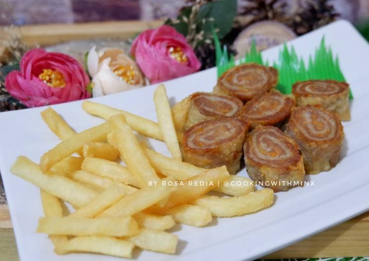 Rolade/ Beef Roll (Mudah! Pakai Kulit Lumpia)