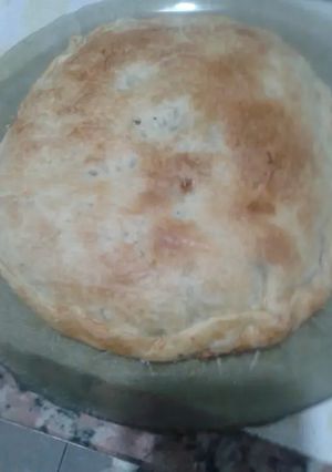 Una foto de Tarta de berenjenas...improvisada