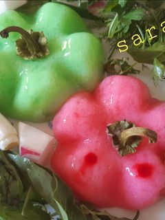 عکسی از دستور ژله فلفل دلمه