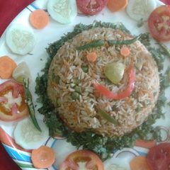 Leftover South Style Veg Fried Rice A picture of Leftover South Style Veg Fried Rice.