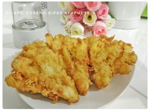 Foto resep Pisang goreng kipas (krispy n krunchi) recomended