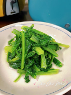 蒜清炒A菜 的食譜成品照片