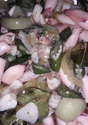 Foto resep Tumis Cumi Cabe Hijau