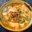 Canh kim chi thịt bò