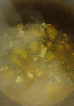 Una foto de Guiso de patata y bacalao