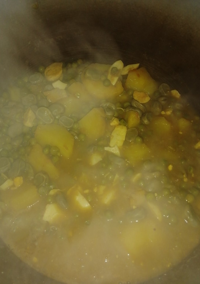 Una foto de Guiso de patata y bacalao