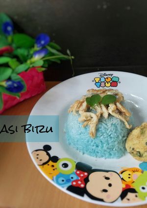 Foto resep Nasi biru