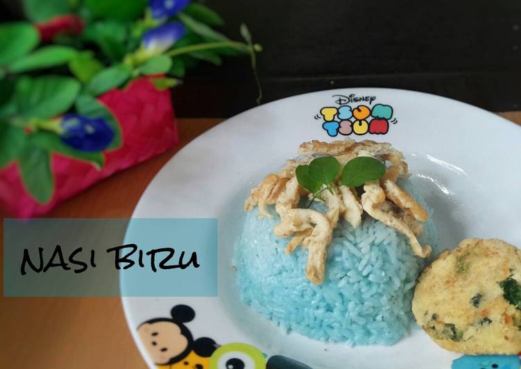 Resep masakan Nasi biru | Cara Bikin Nasi biru Yang Enak Dan Mudah