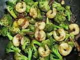 shrimp ketchup stir fry