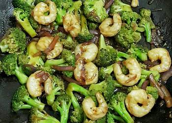 How to Recipe Yummy Shrimp and Broccoli Stir Fry