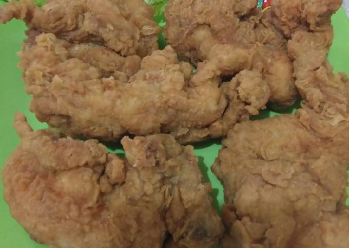 Ayam goreng tepung bumbu instan