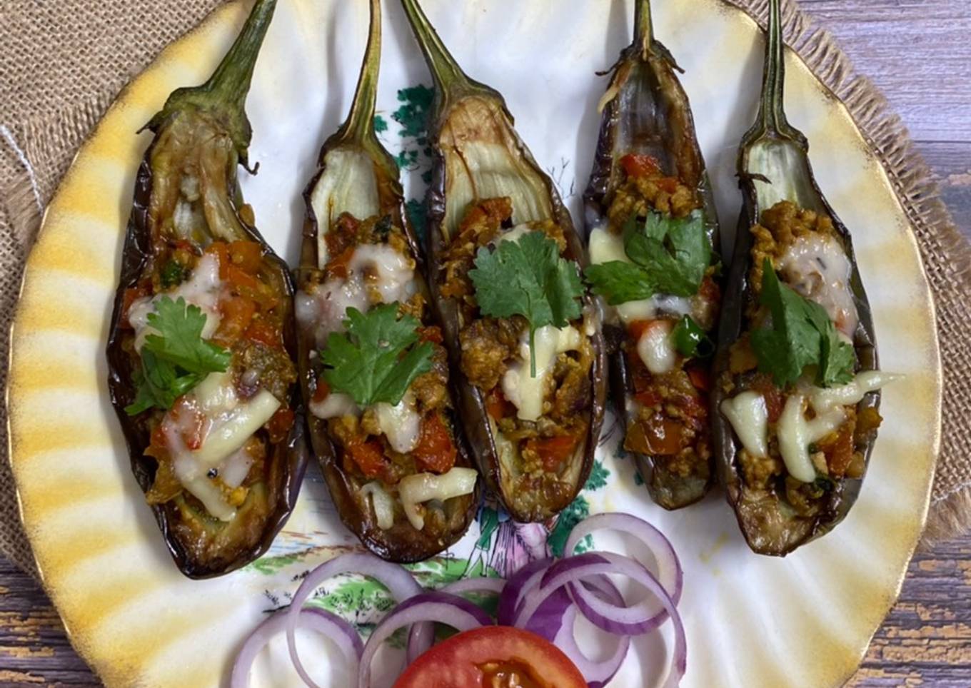 Stuffed Begun Bharta