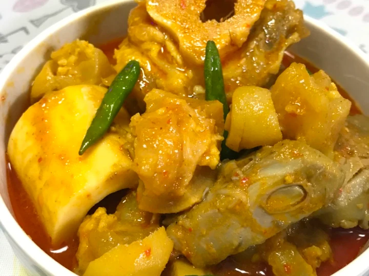 Cara Mudah Membuat Resep Gulai Tanjung (Gulai Kikil Kaki Sapi) Anti Ribet, Mantap Sekali