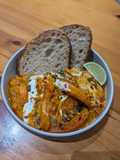 Roasted Squash Daal Traybake