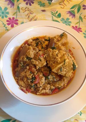 A picture of Egusi Soup.