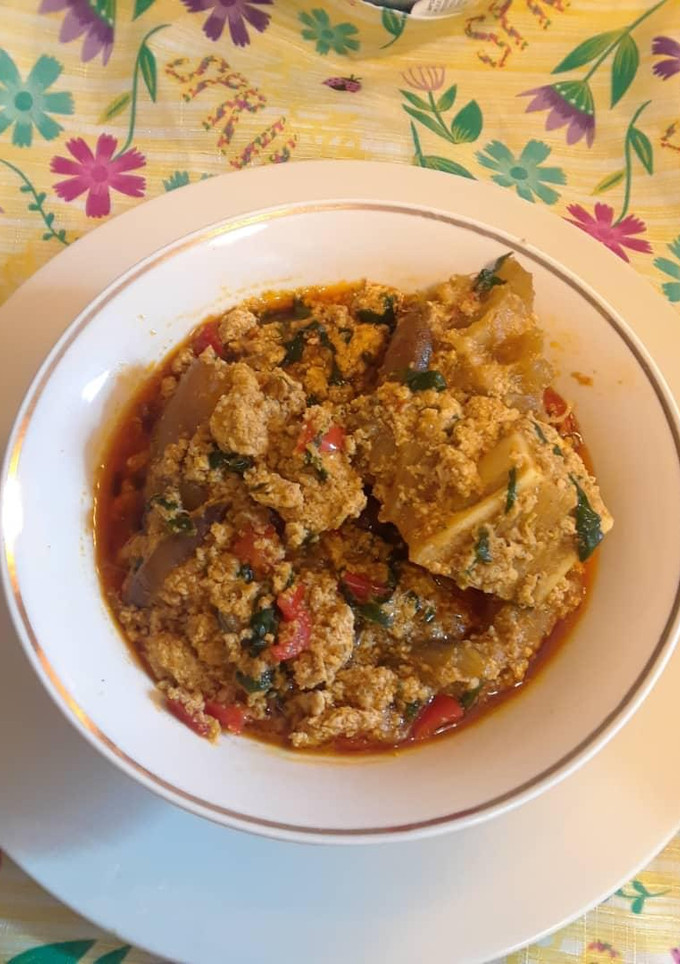 A picture of Egusi Soup.