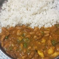 A picture of Kidney Beans Curry.