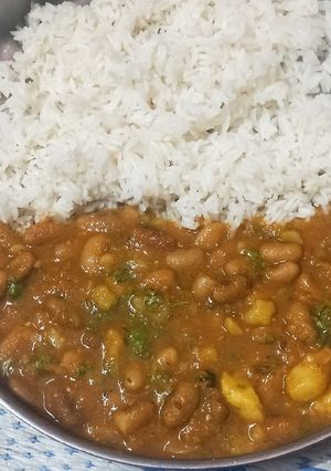 A picture of Kidney Beans Curry.