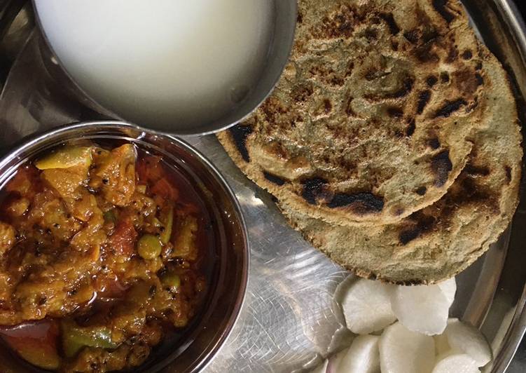 Steps to Prepare Any-night-of-the-week Millet roti