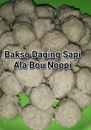 Foto resep Bakso Daging Sapi
