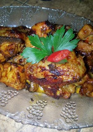 Foto resep Ayam bakar asam manis (bakar teflon)