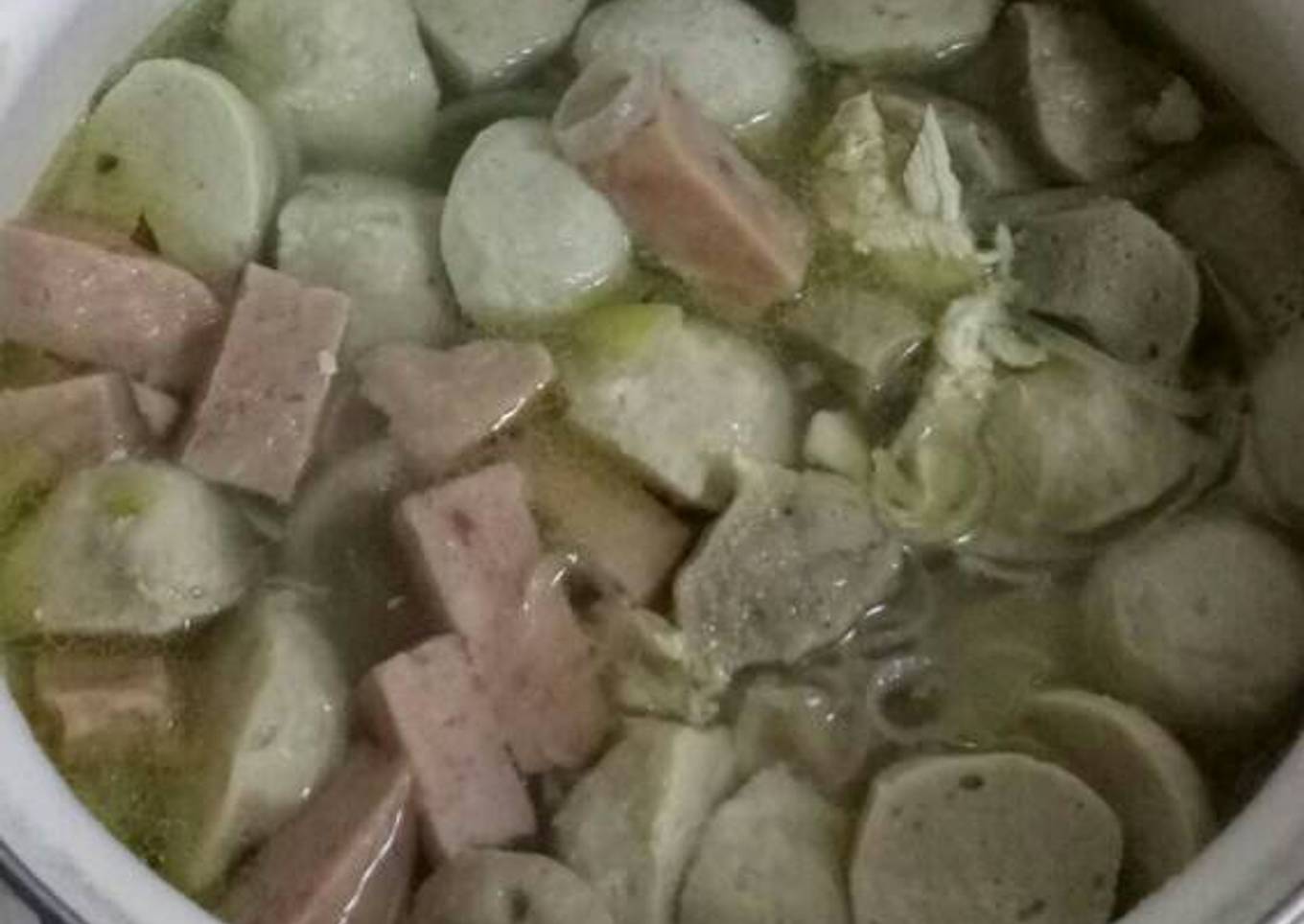Sop tanpa sayur
