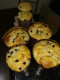 Una foto de Pan dulce. Esponjoso y húmedo !!