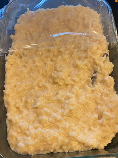 Una foto de Arroz con leche cremoso