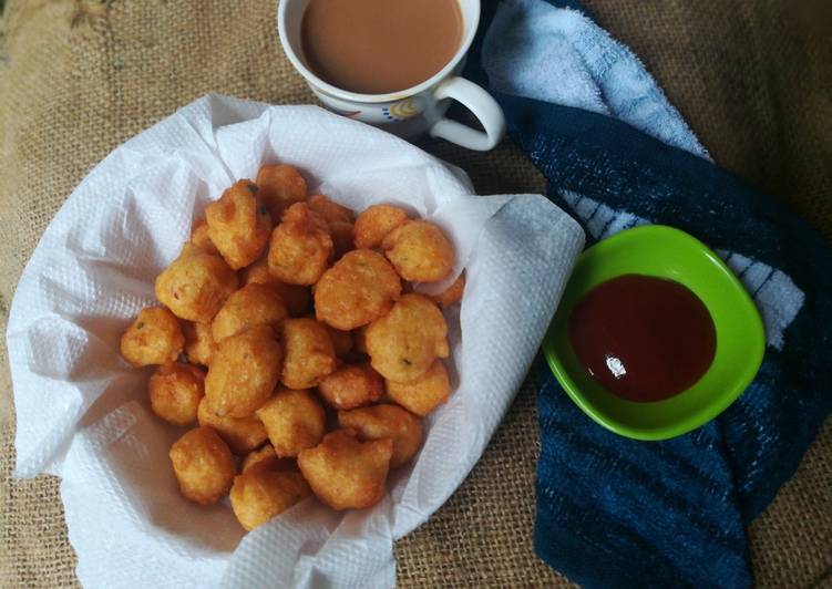 Steps to Prepare Homemade Black gram fritters